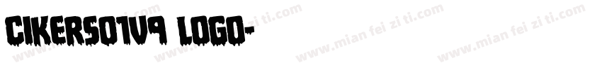 cikers01v9 logo字体转换